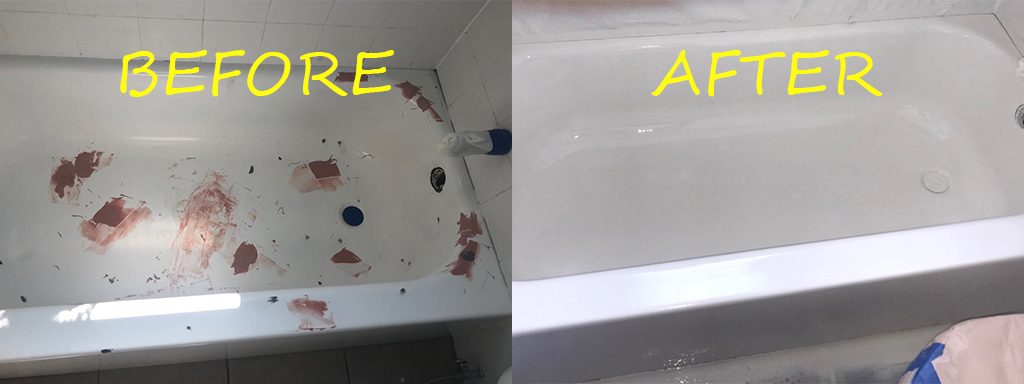 Before & after reglazing in New York — 13