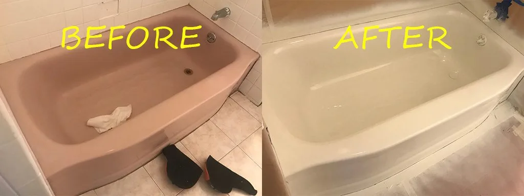 Before & after reglazing in New York — 20