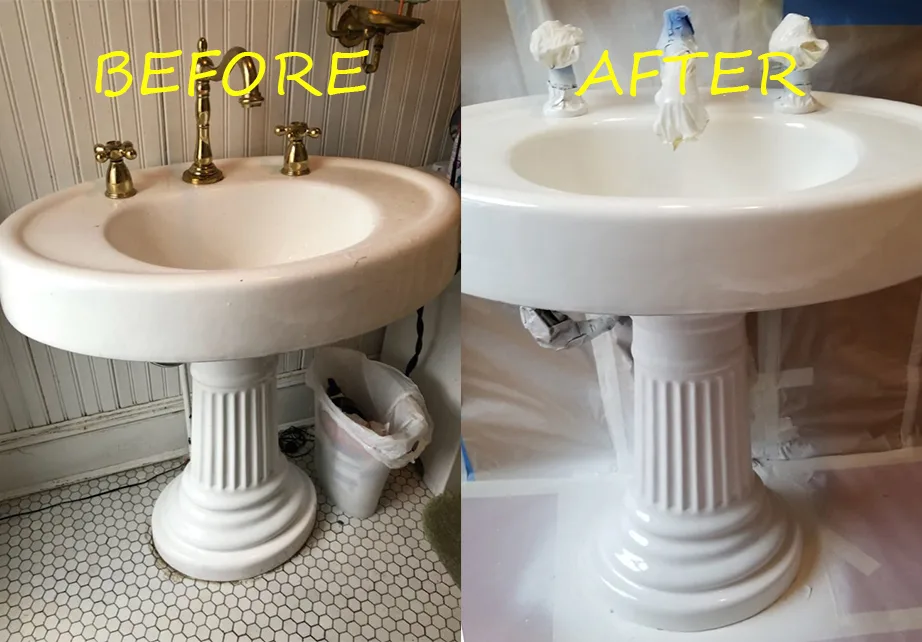 Before & after reglazing in New York — 27