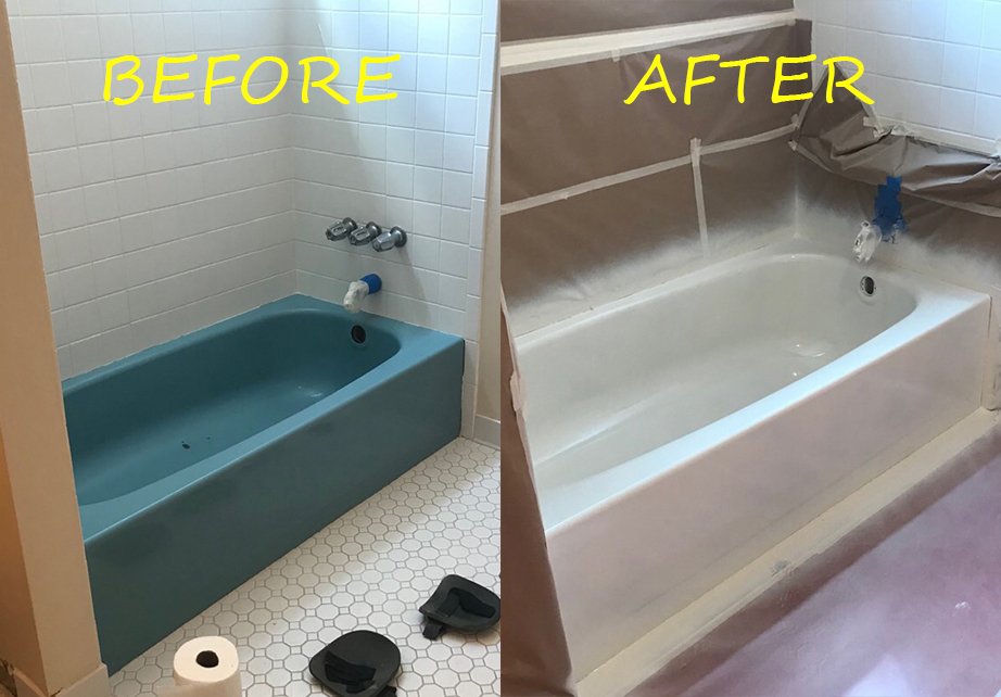 Before & after reglazing in New York — 30