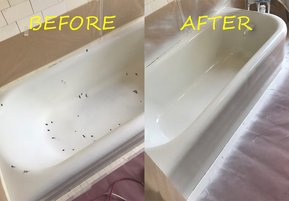 Before & after reglazing in New York — 33