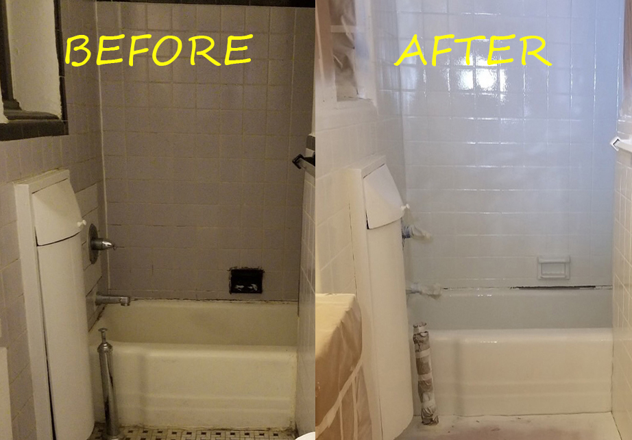 Before & after reglazing in New York — 34