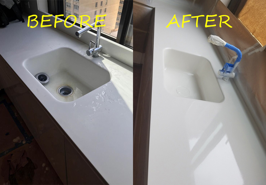 Before & after reglazing in New York — 37