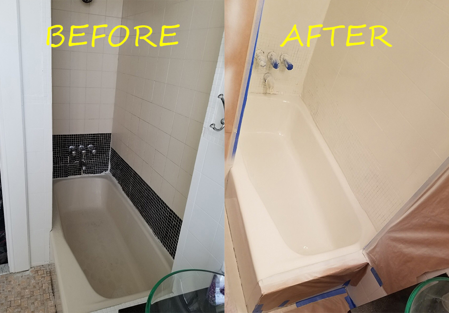 Before & after reglazing in New York — 39