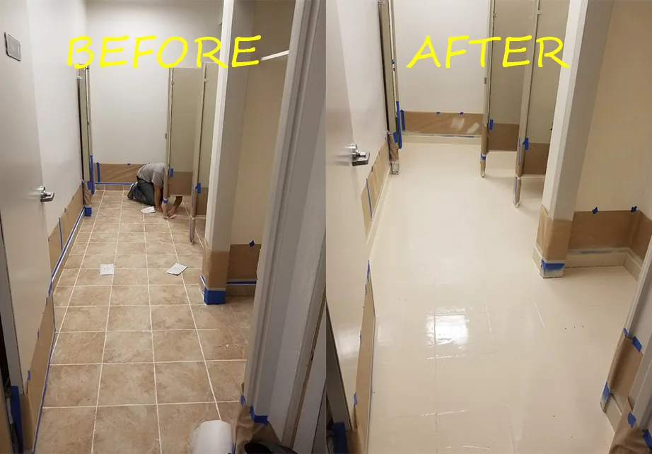 Before & after reglazing in New York — 41