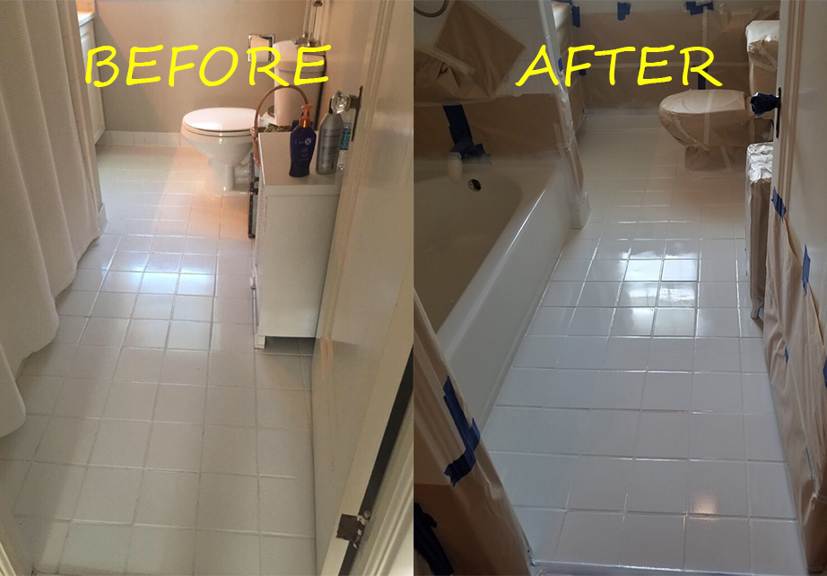 Before & after reglazing in New York — 42