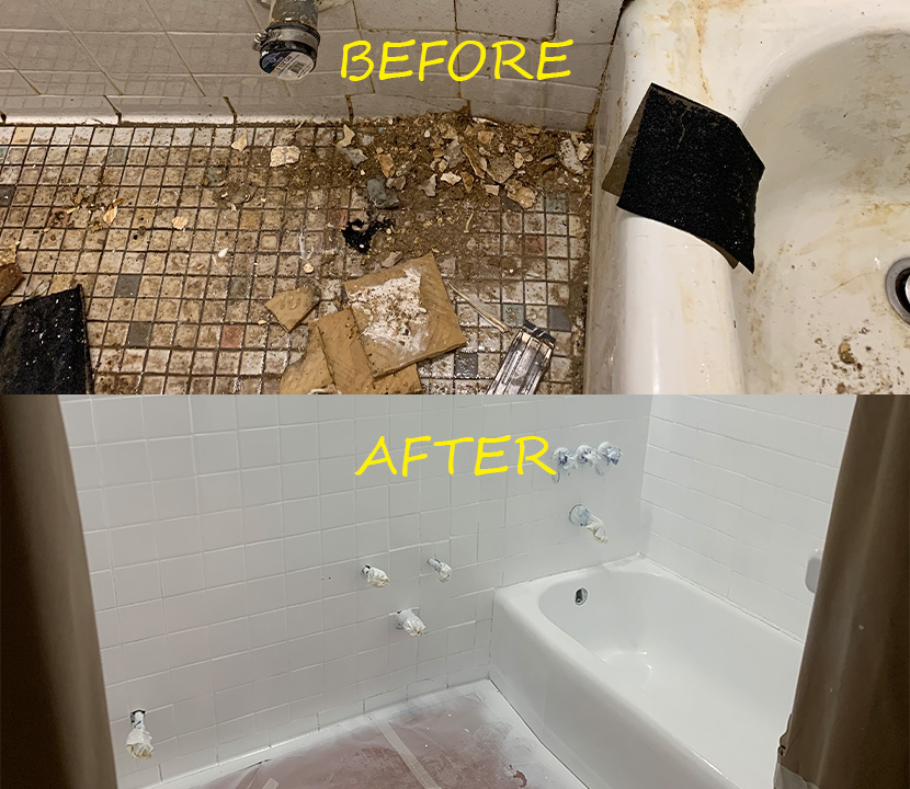 Before & after reglazing in New York — 44