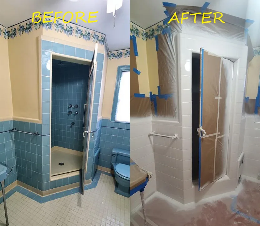 Before & after reglazing in New York — 45