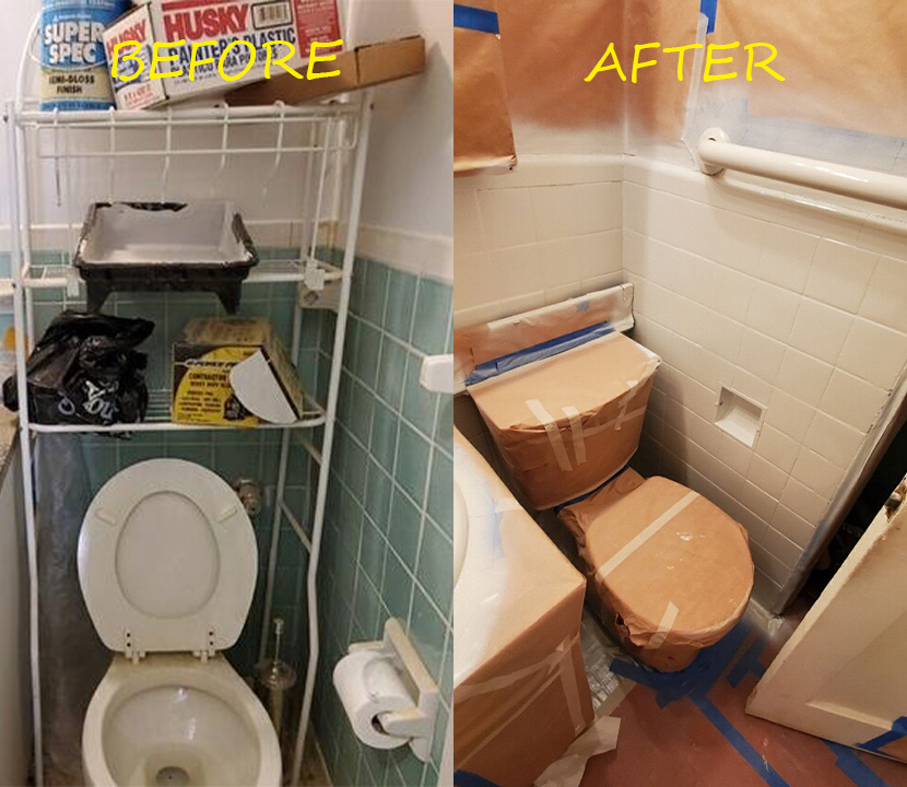 Before & after reglazing in New York — 51