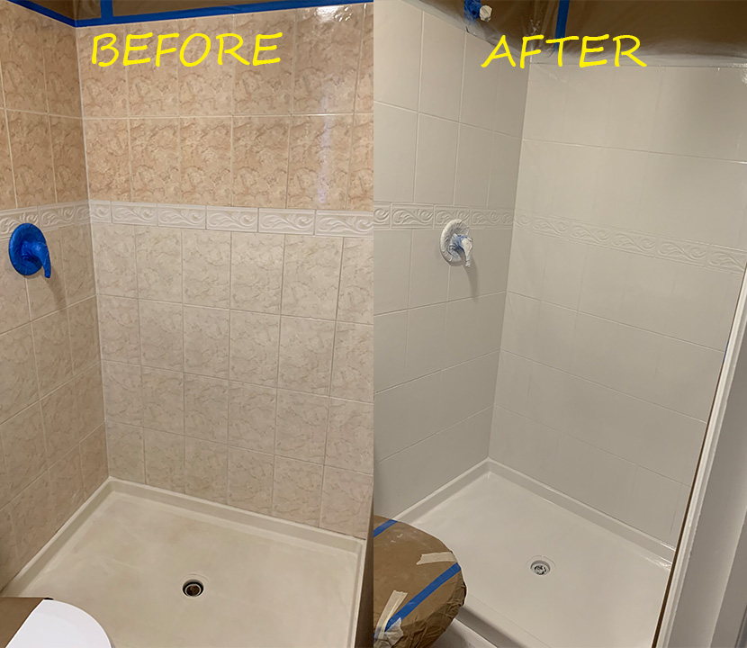 Before & after reglazing in New York — 53