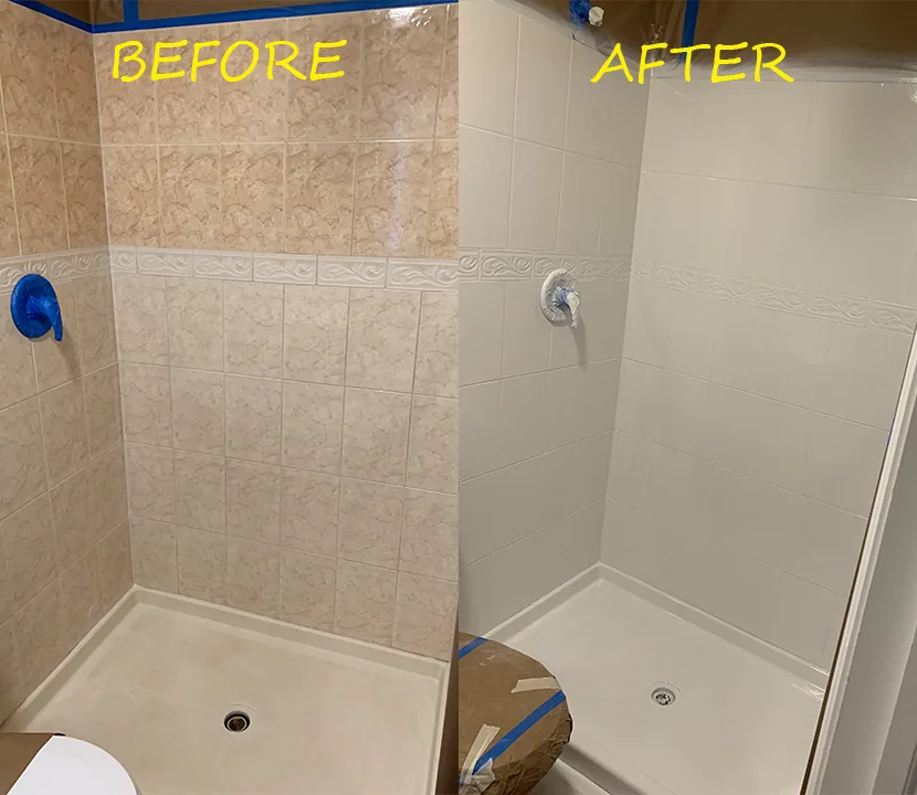 Before & after reglazing in New York — 53
