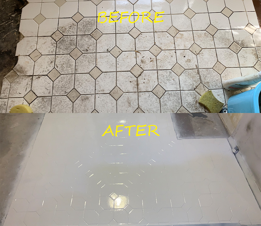 Before & after reglazing in New York — 66