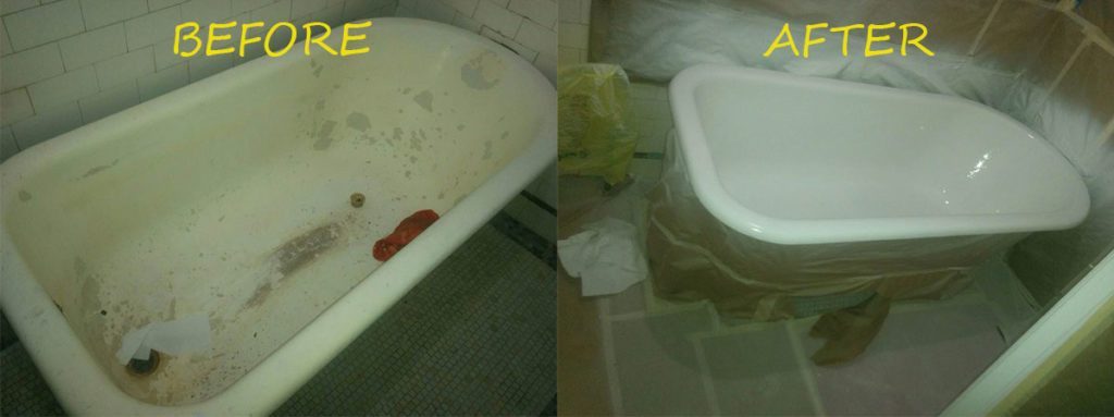 Before & after reglazing in New York — 77