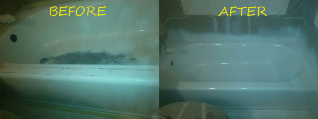 Before & after reglazing in New York — 79
