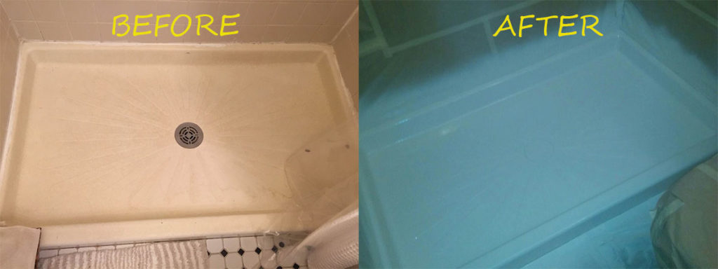 Before & after reglazing in New York — 80