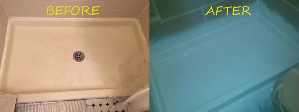 Before & after reglazing in New York — 80