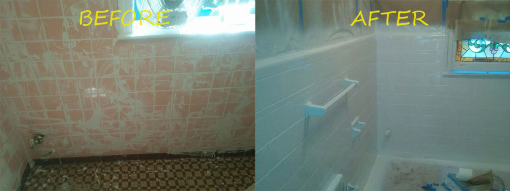 Before & after reglazing in New York — 82