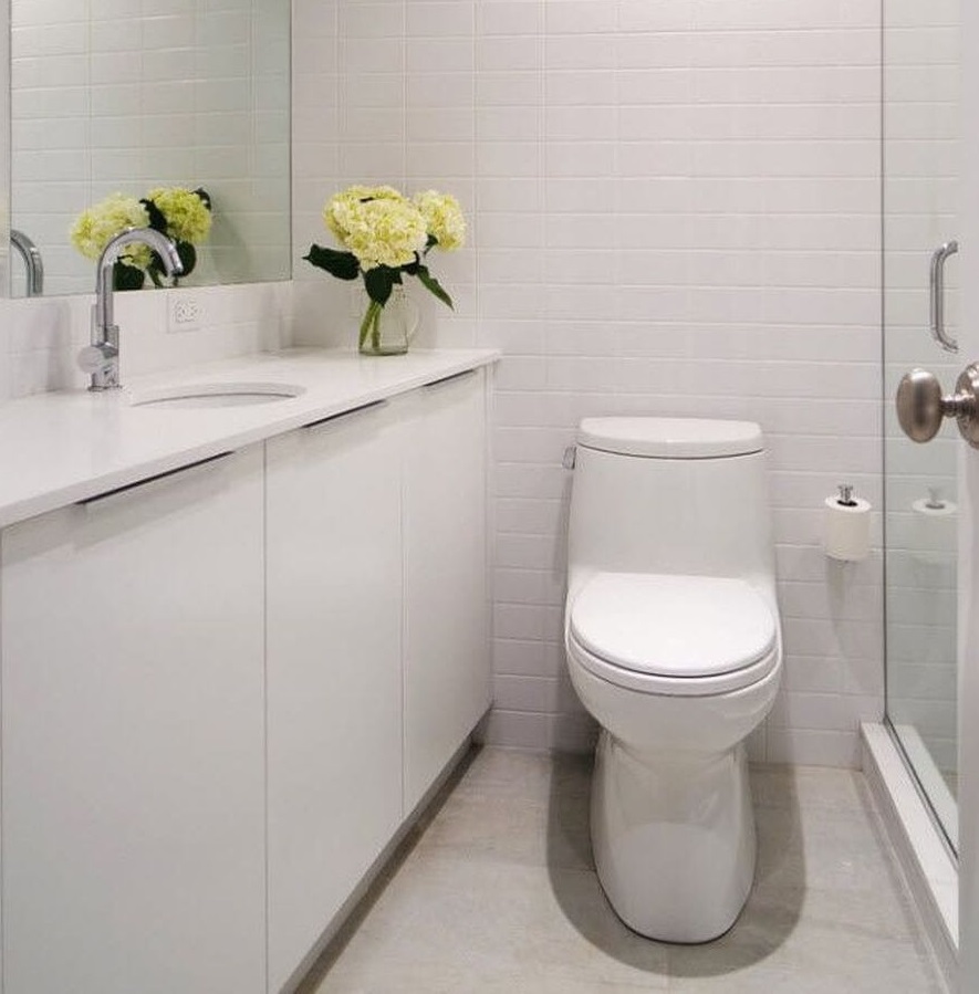 White washroom to solve most your interior problems