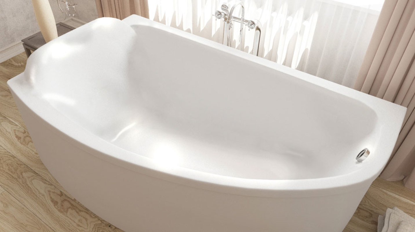 Picking up a bathtub model: material, design and functionality – aspects that should be kept in mind