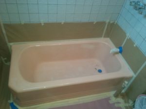 Bathtub reglazing step 7 — New York